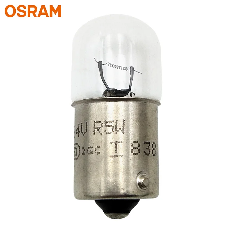 OSRAM 24V R5W 5W Truck Standard Interior Light License Plate Lamps Original Auto Turn Signal Bulbs 5627 Wholesale (10pcs)