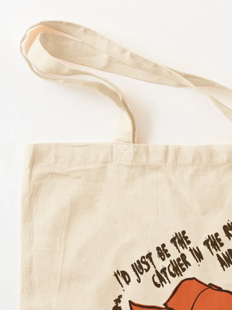 Holden Caulfield, I'd just be the catcher in the rye and all Tote Bag Handbags women Large bags for women eco pack