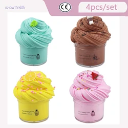 Slime Kit Cotton Butter Mud Non Sediment Colored Clay Toy 70ml Single Children's Color Toy Diy Putty Decompress Game Toys