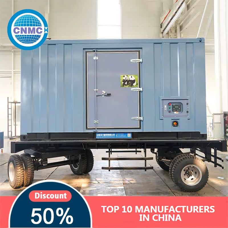 

Electric 50KW/80KW/100KW/200KW Generator for Industrial and Commercial Activities Ready-to-use Generators Portable Made in China