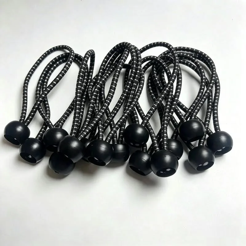 16 pcs 30cm Decorative Elastic Tie Downs for Sunshade Canopy Straps, Tough Anti-Deformation, High Elastic Nylon Woven