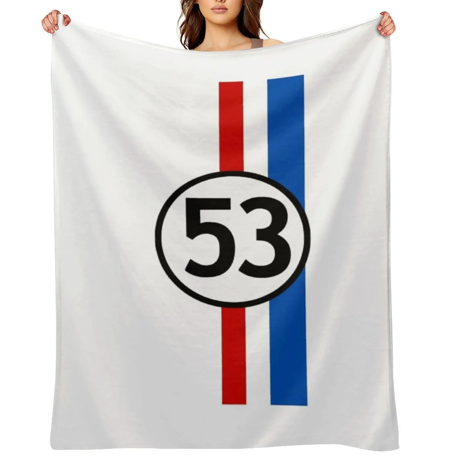 

Herbie Throw Blanket for winter Travel Custom anime Blankets