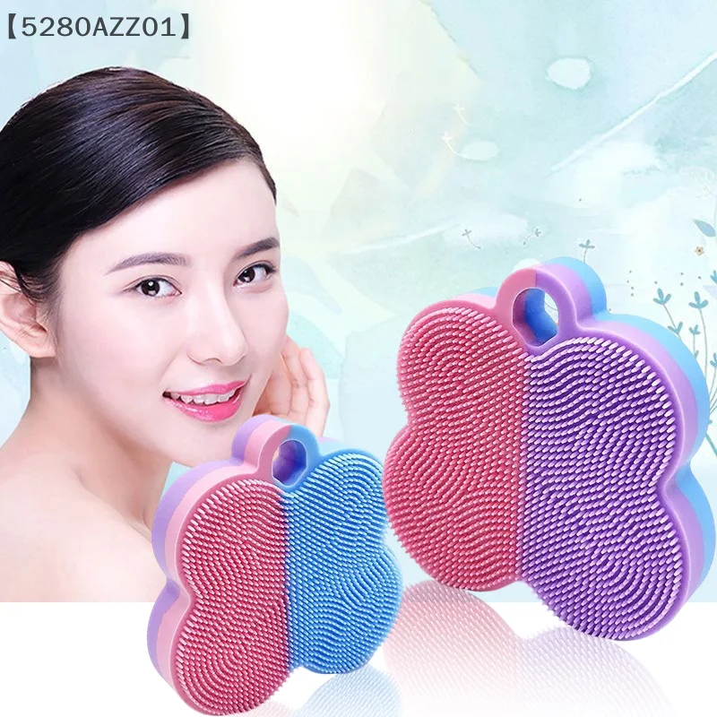 Silicone Face Cleansing Brush Facial Deep Pore Skin Care Scrub Cleanser Tool New Mini Beauty Soft Deep Cleansing Exfoliator