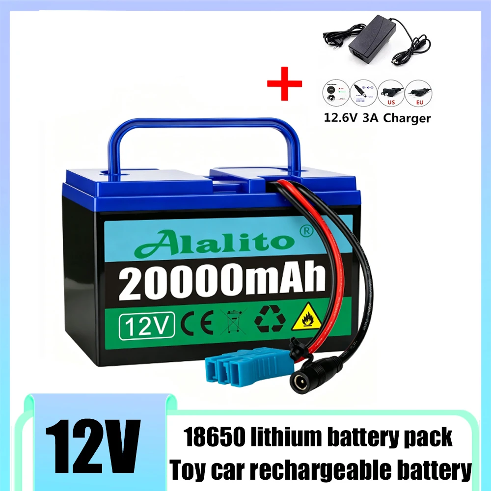 12V 25Ah Battery  for Peg-Perego Tractor & John Deere Gator XUV, Replacement Battery for Kids Ride-on Toys & Cars & Power Wheels