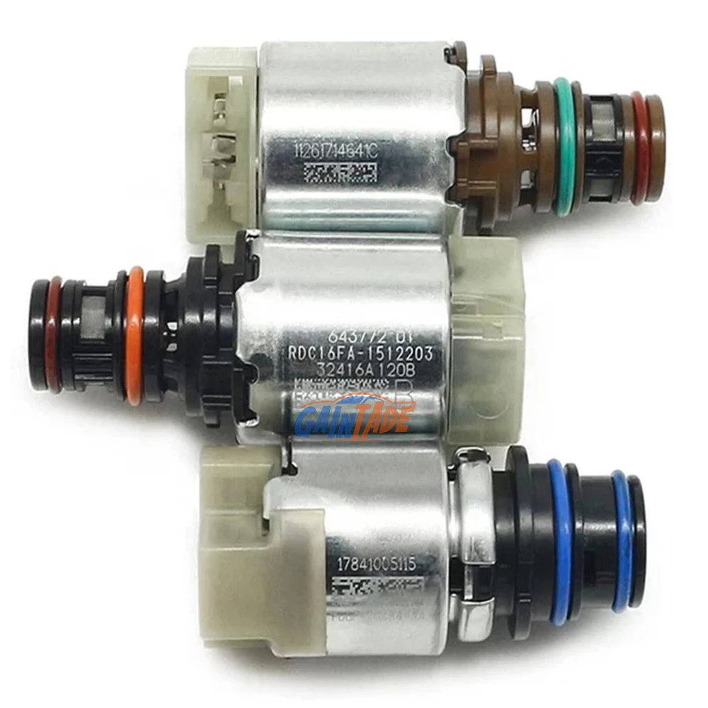 6F35 6F15 Transmission Solenoid Valve Kit For Ford Mondeo Kuga Escort For Mazda Tribute For Mercury Mariner Milan 6-speed 6R80