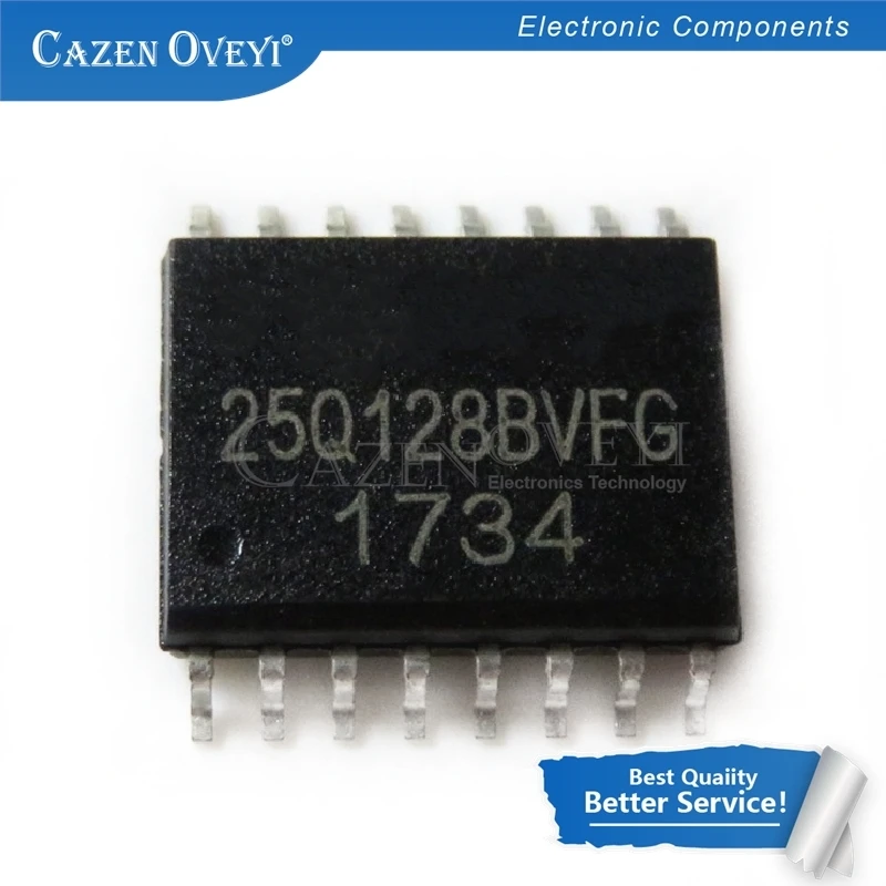 

10 шт./партия W25Q128BVFG 25Q128BVFG 25Q128 SOP-16 128M X 1 SPI BUS SERIAL EEPROM
