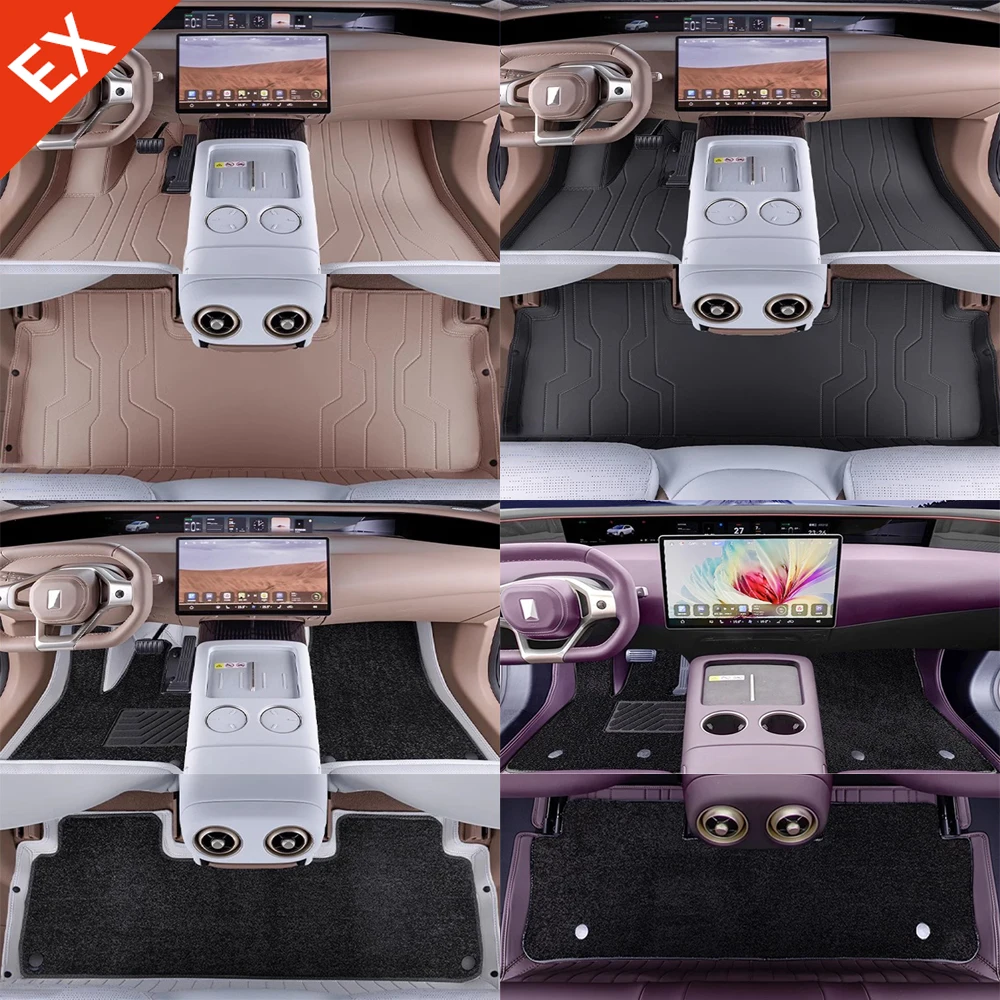 

Для Changan AVATAR 07 2024-2025 коврик для ног с полным объемным звуком, водонепроницаемый и двухслойный ковер с поверхностью 360, авиационная мягкая сумка