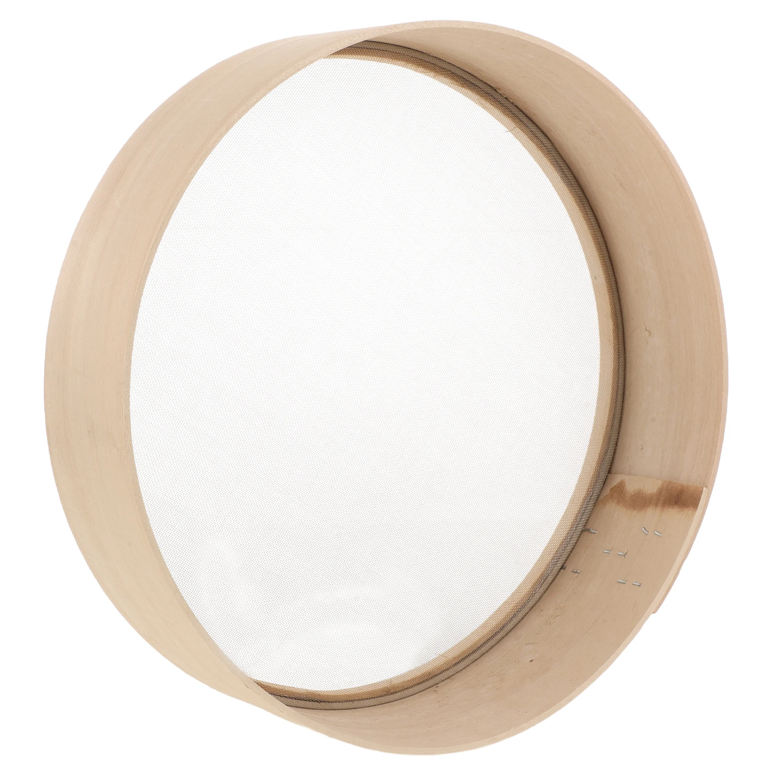 

Кухонное сито для выпечки из цельного дерева, сито для муки, садовое сито для почвы, ручное тонкое сито, сетчатое садовое сито для почвы