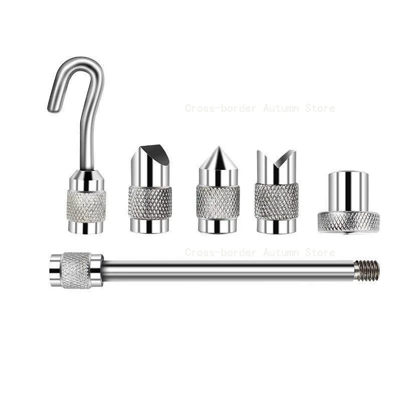 

Digital Force Gauge Accessories Push Pull Gauge Probe Clamp Hook Flat Head Measuring Head Spare Parts