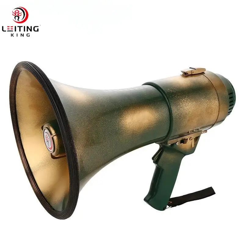 2026 CR-73 35W High Power Outdoor Megaphone 800m Projection 20s Record Alert Computer Built-in Microphone Portable