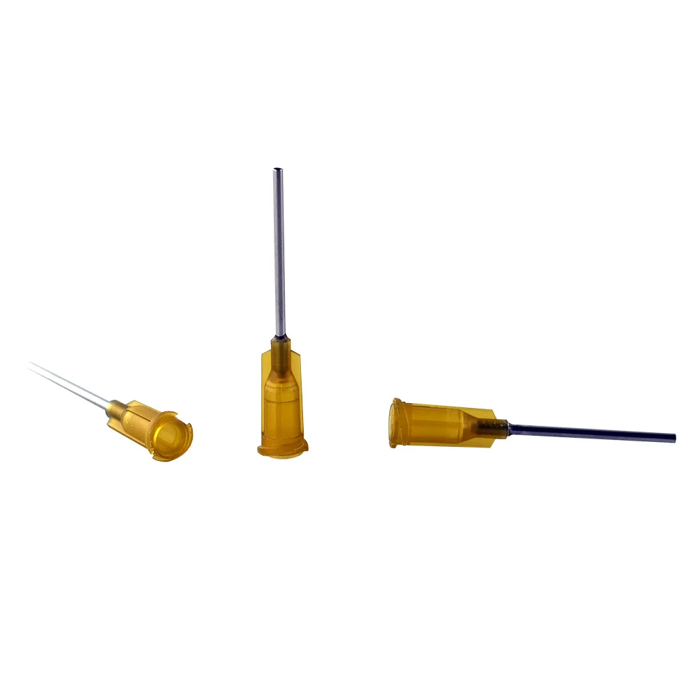 ث/ISO القياسية الاستغناء الإبر PP لور قفل المحور طول الأنابيب الدقة S.S الاستغناء 1 بوصة 17G نصائح حادة حزمة من 30