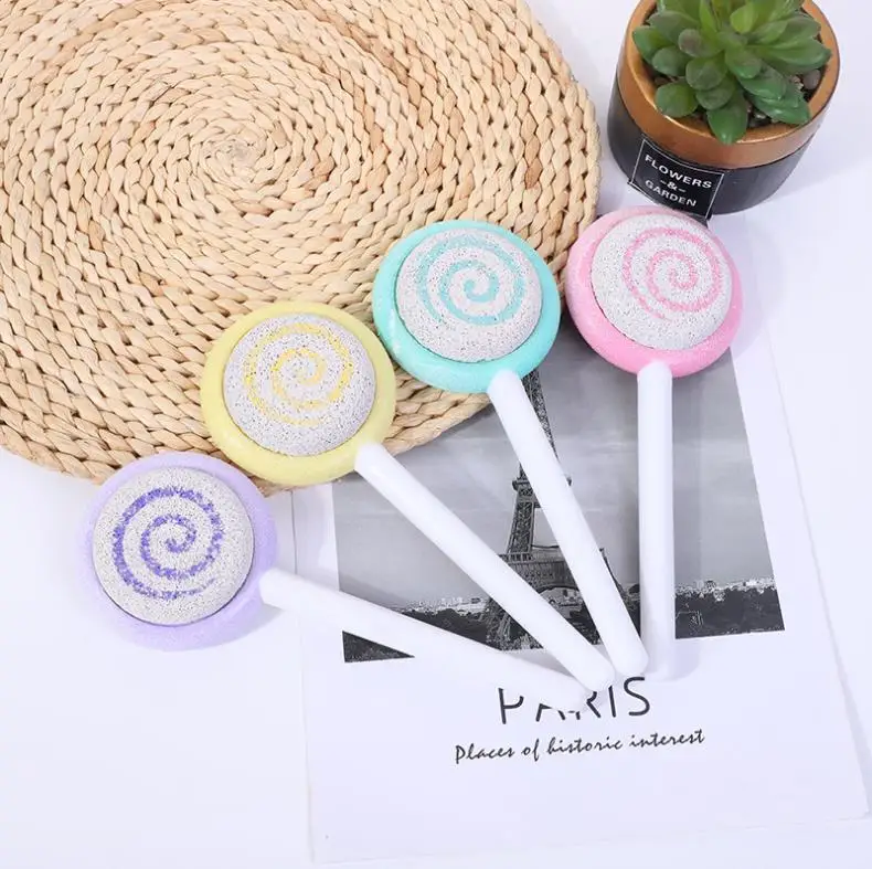 

Foot Clean Scruber Hard Skin Remover Pumice Stone Foot Rubbing And Peeling Lollipop Foot File Scraper Pedicure Tools ni488