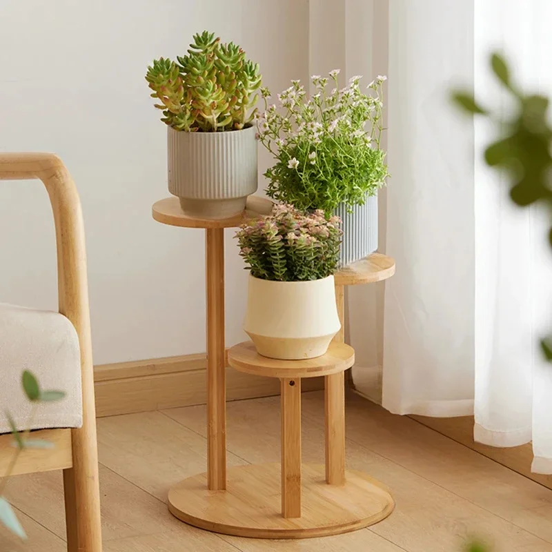 

Outdoor Garden Flower Shelf Multilayer Plant Shelves Living Room Floor Type Indoor Balcony Furniture