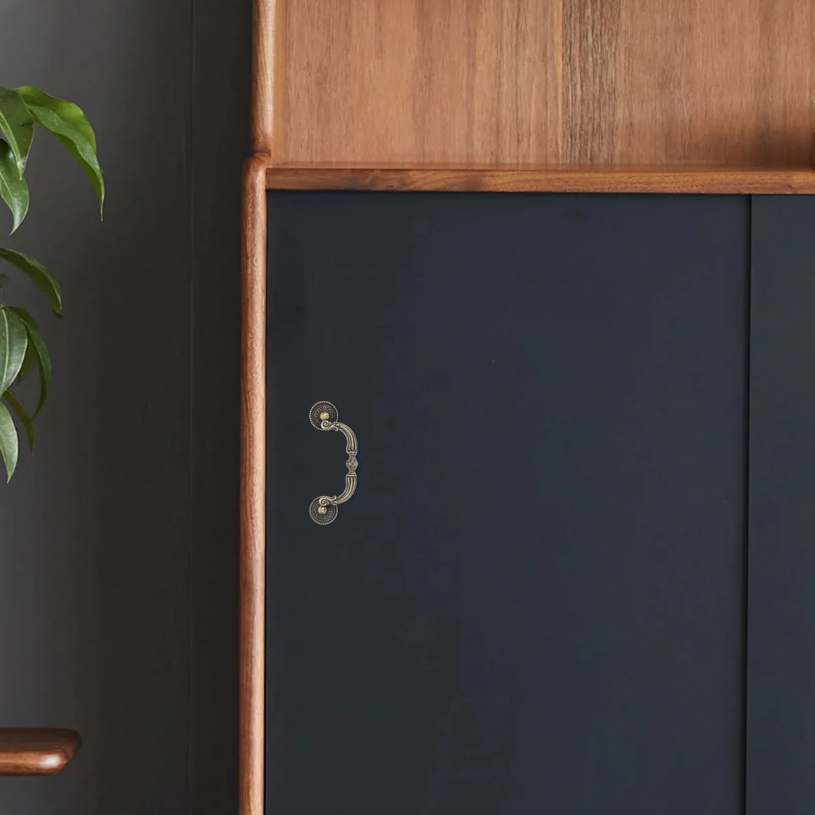 

2Pcs Vintage Cabinet Drawer Pull Handles for Dresser Wardrobe Furniture Replacement Hardware Vintage Pulls Handles