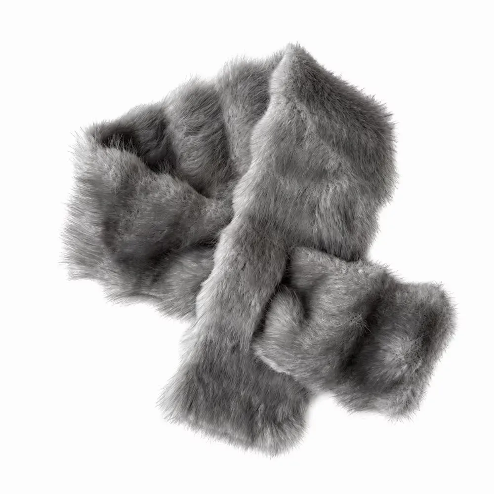 Fashion Thick Winter Hat Scarf Set Windproof Faux Fur Faux Fur Hat Scarf Set Ear Protection Warm Fur Snood Scarf Women