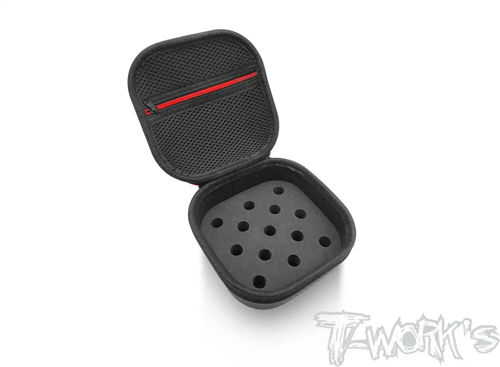 Original T work TT-075-N-8D Compact Hard Case 1/8 RC Car Differential Bag Professional Rc part