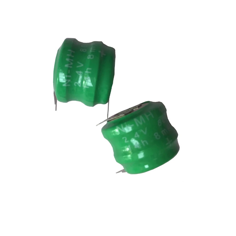80pcs/lot MasterFire 2.4V 80mAh 2.4V80mAh Rechargeable Ni-MH Button Battery Wireless Headphone LED Lamp Car Audio Batteries Pack