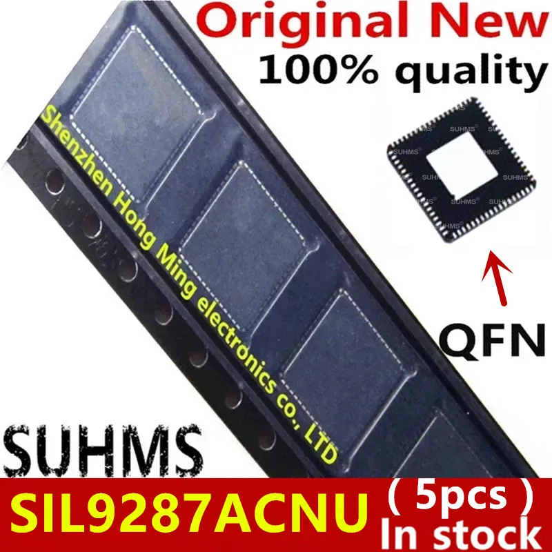 

(5piece)100% New SIL9287ACNU SII9287ACNU QFN-72