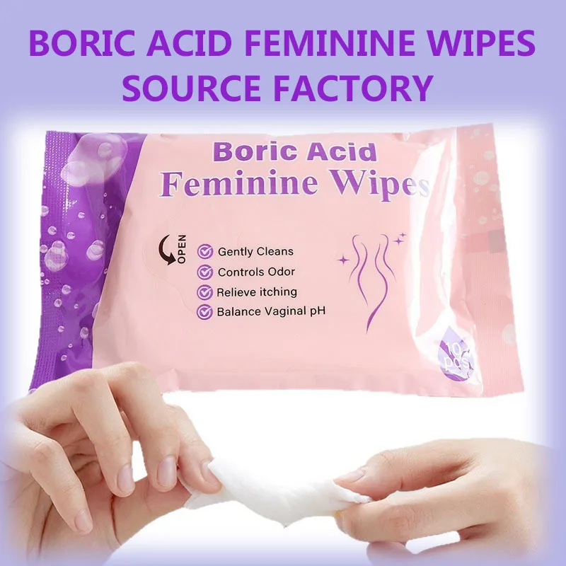 pacote-com-5-lencos-de-cuidado-pessoal-com-Acido-borico-lencos-femininos-anti-coceira-e-calmantes-para-a-Area-Intima