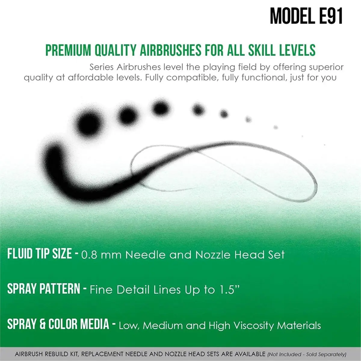 

Аэрограф для окрашивания и ремонта мебели Аэрограф для художественной росписи с наконечником 0,8 мм