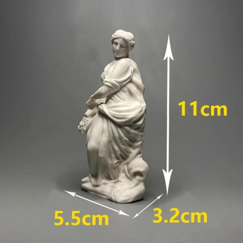 Trevi Plaster Statue, Desktop Decoration, Art Sketch Sculpture, Tabletop Decoration, Soft Home Decor, Gift