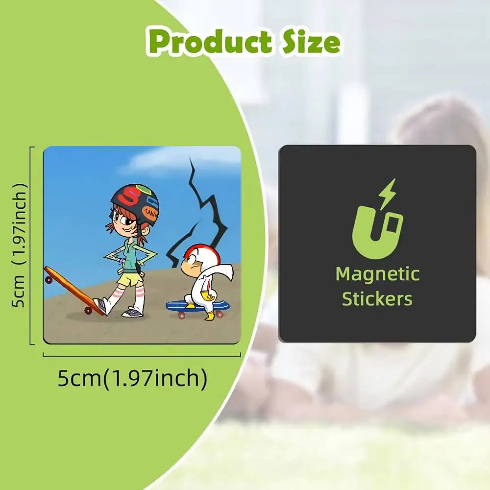 E-Extreme challenges Kick Buttowski Magnetic Refrigerator Magnets Cute And Creative Refrigerator Magnets Souvenirs And Gifts