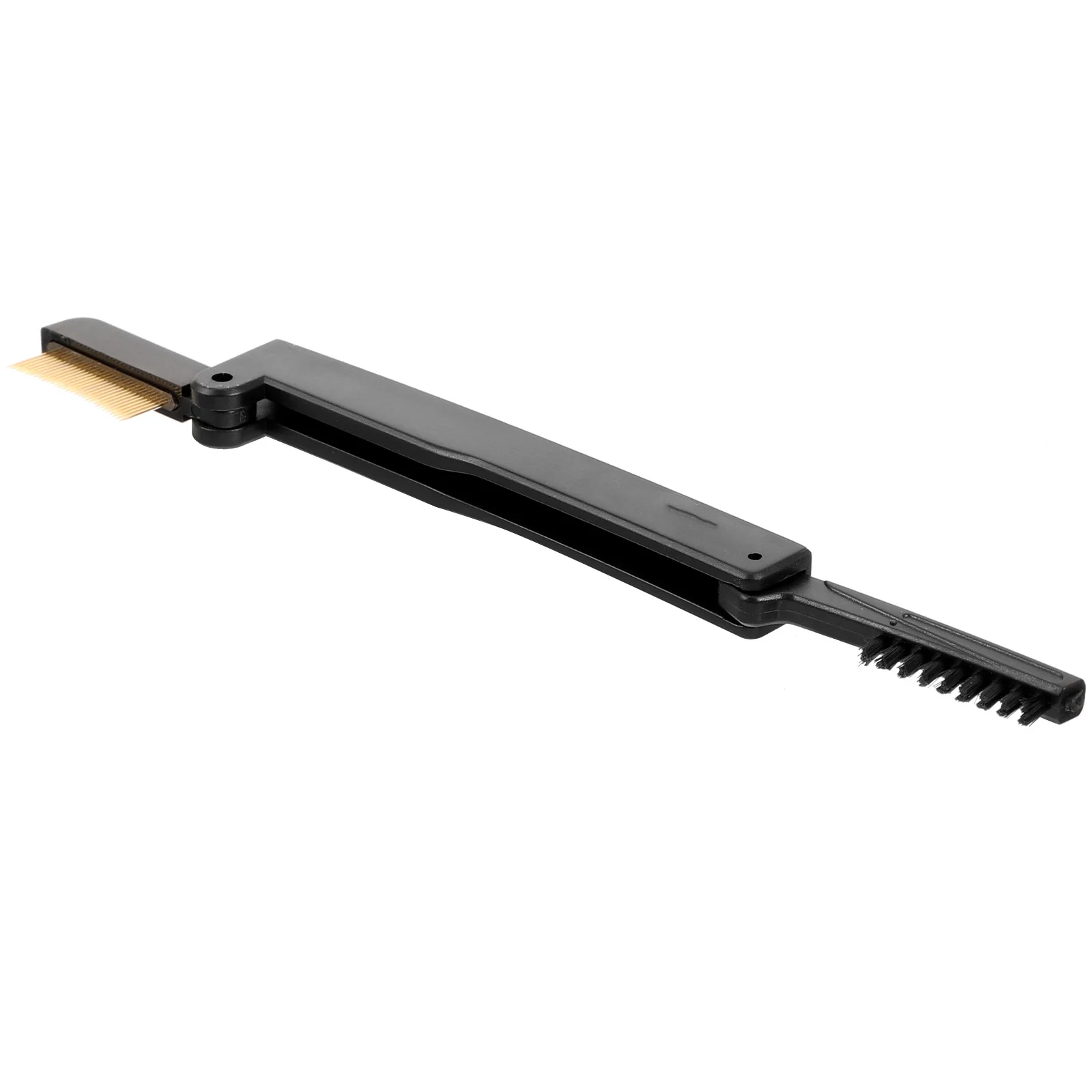 Zusammenklappbare Wimpernbürste, Wimpernkamm-Separator, doppelseitige Augenbrauenbürste, leichter Wimpern-Mascara-Applikator für die Wimpernverlängerung
