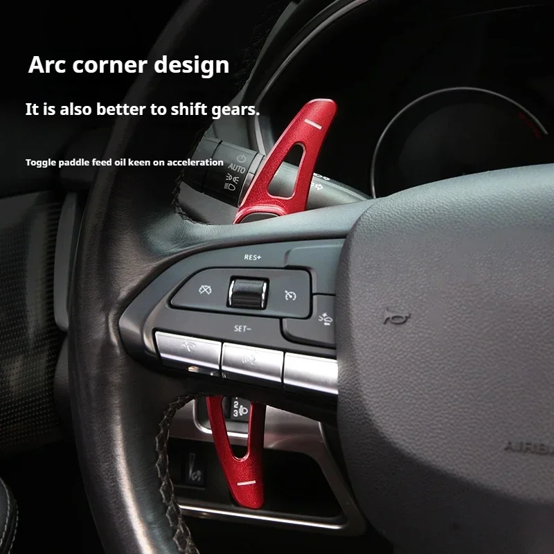 For VW Golf 7 Scirocco Sagitar Lamando Bora POLO GTI 2pcs Car Steering Wheel Shift Paddle Extension Aluminum Alloy Shifters