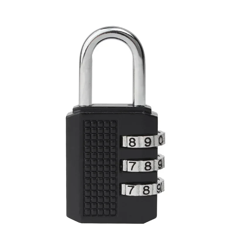 Password Lock Metal Mini Luggage Small Padlock Gym Locker Door Mechanical Luggage Password Lock