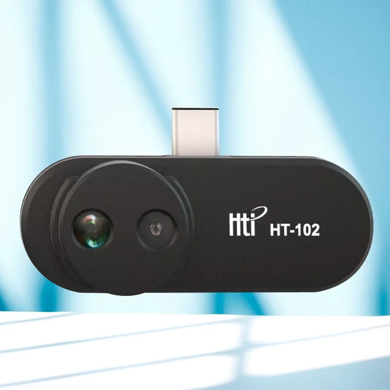 2025 رائجة البيع Hti HT-102 الهاتف المحمول التصوير الحراري دعم الفيديو والصور تسجيل الوجه tection التصوير