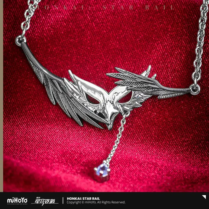 [Genuine] miHoYo Game Honkai Star Rail La Mancha Ring Evanescia Bracelet Sparxie Sunday Necklace Anime Prop Cosplay Xmas Gifts 5