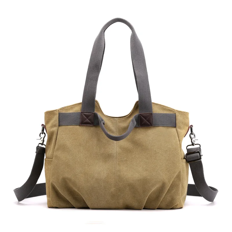 Borsa Tote Casual borsa retrò letteraria 2022 borsa moda borsa di tela di grande capacità borsa da donna borsa a tracolla tutto-fiammifero