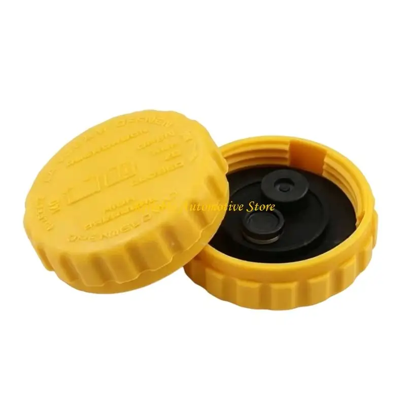 M68B Cooling System Radiator Cap 90467473 With Yellow ABS Replacement Design