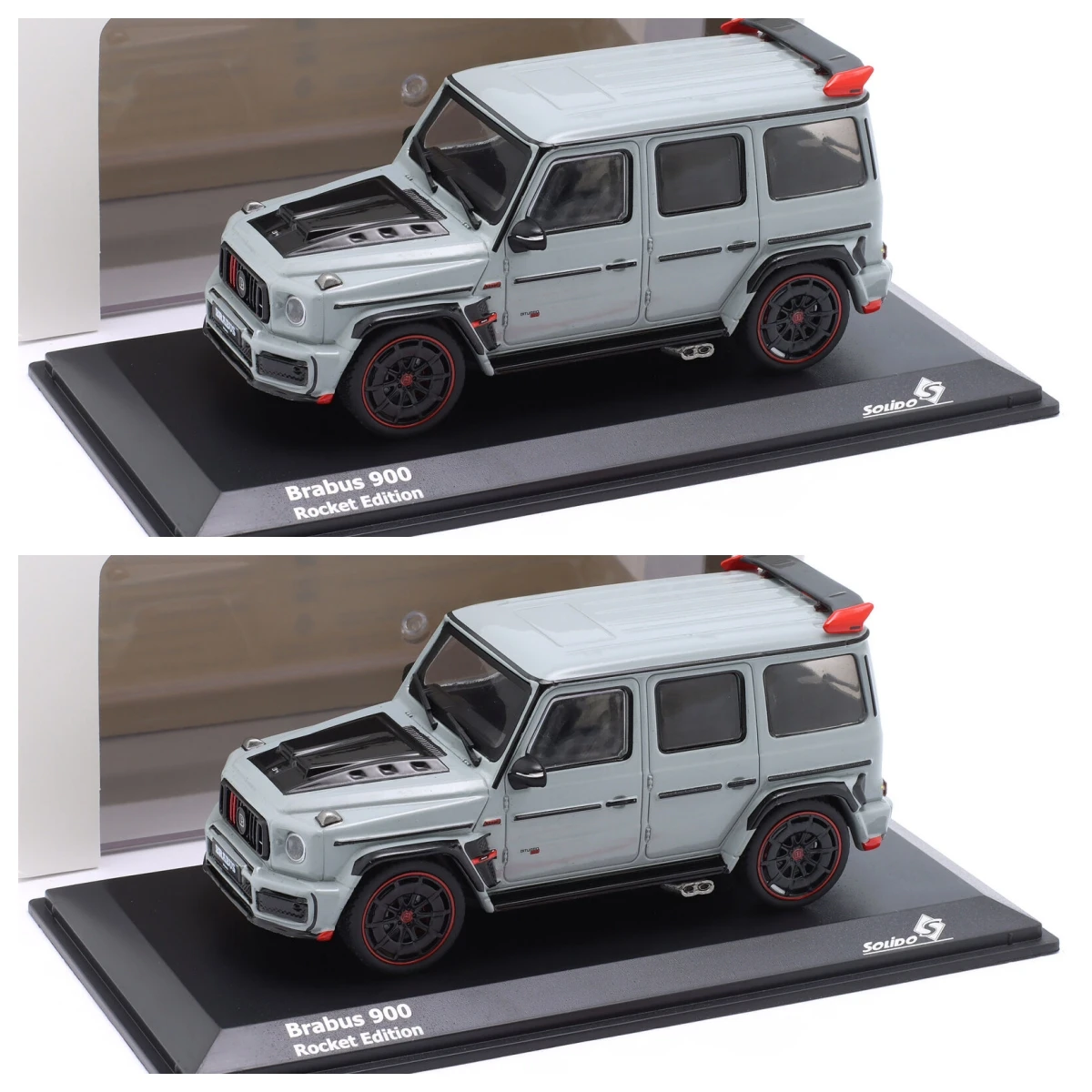 Rocket 900 based on MB G 63 built 2021 grey 1:43 solido diecast scale Model Gift Model Car Collection Limited Edition Hobby Toys