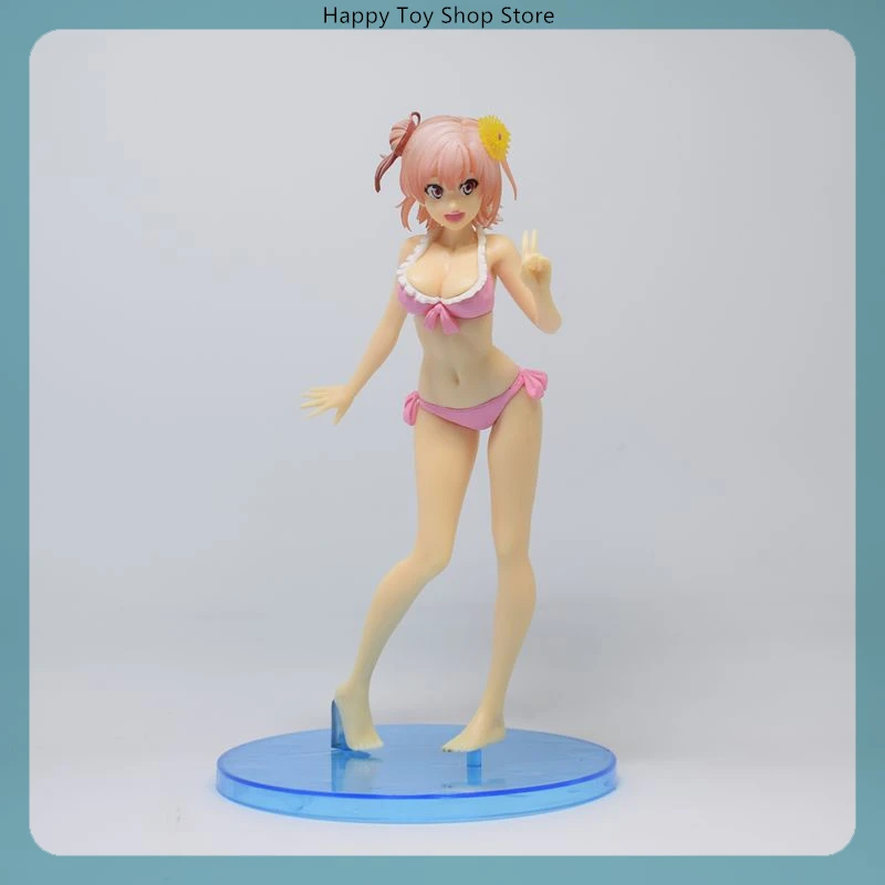 

18cm My Teen Romantic Comedy Snafu Yuigahama Yui In Swimsuit Anime Figure Model Statue Collection Decoration Ornament Toys Gifts