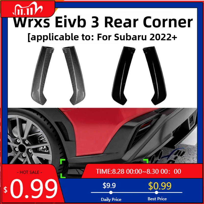 

Hot Ornaments For Subaru WRX STI VB 2022+ Rear Bumper, Rear Bumper, Car Sticker, Spoiler Exterior, Cross-border Modification Int