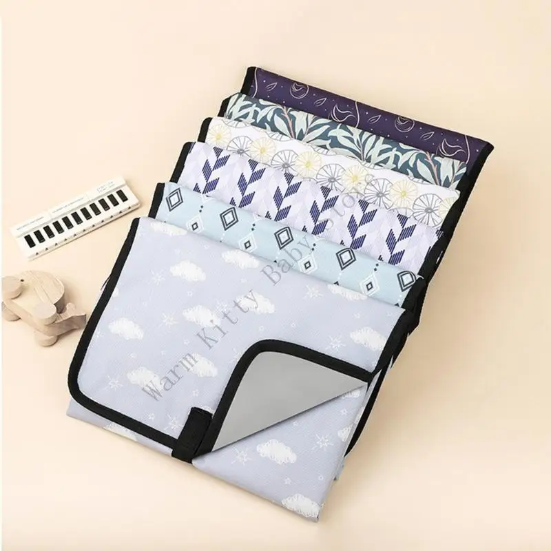 وسادة تغيير حفاضات الأطفال المحمولة المقاومة للماء من XXFE، قابلة للطي، تصميم مضغوط ناعم، حصيرة تغيير حفاضات ناعمة للاستخدام #3