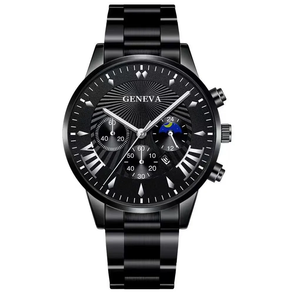 1pc Men's New Quartz Watch, Stylish Appearance, Ideal Gift for Fathers & Boyfriends (Box Not Included)