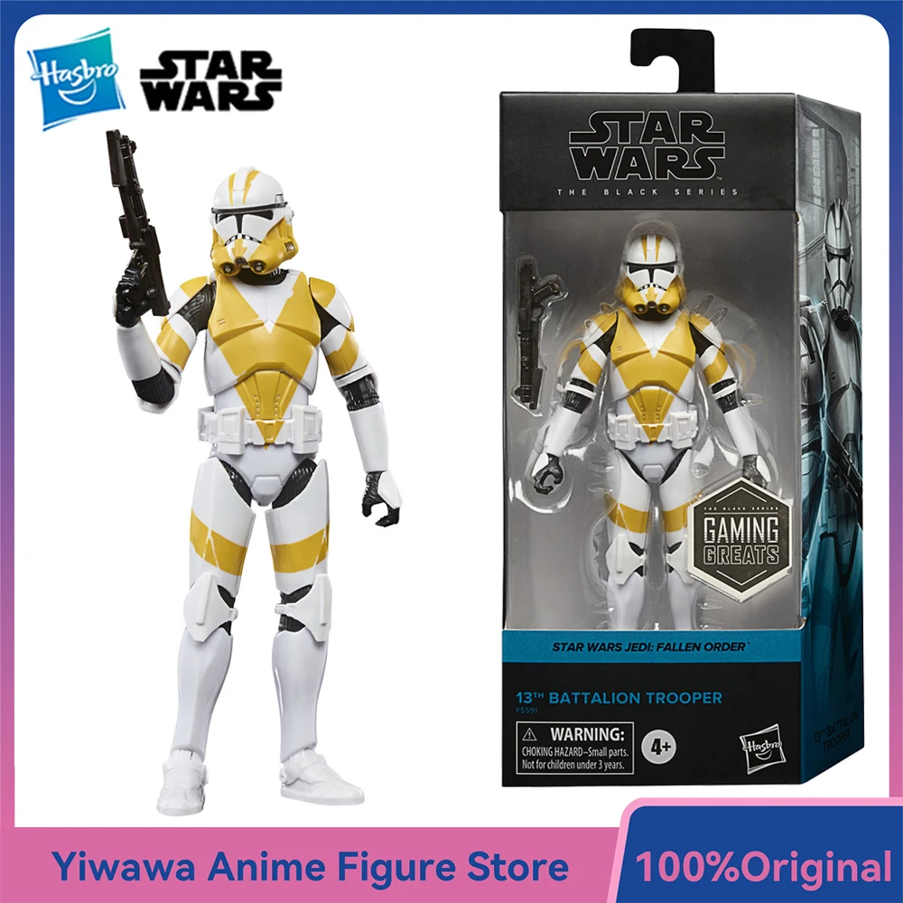 

[In-Stock] Hasbro Star Wars The Black Series 13th Battalion Trooper (FALLEN ORDERS) 15cm Gaming Greats Anime Figure Model Toys