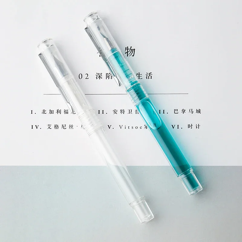 Tramol F10 0.38/0.5 Transparent Clean Fountain Pen Art Creation Painting Font Design Scrapbook DIY Student School Supplies