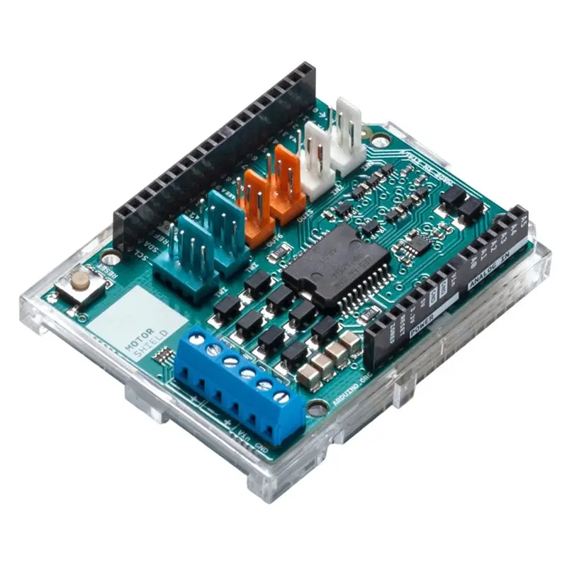 

ABJF-For Arduino Motor Shield Rev3 L298P Dual Full Bridge Drive Board A000079 For UNO R3 New