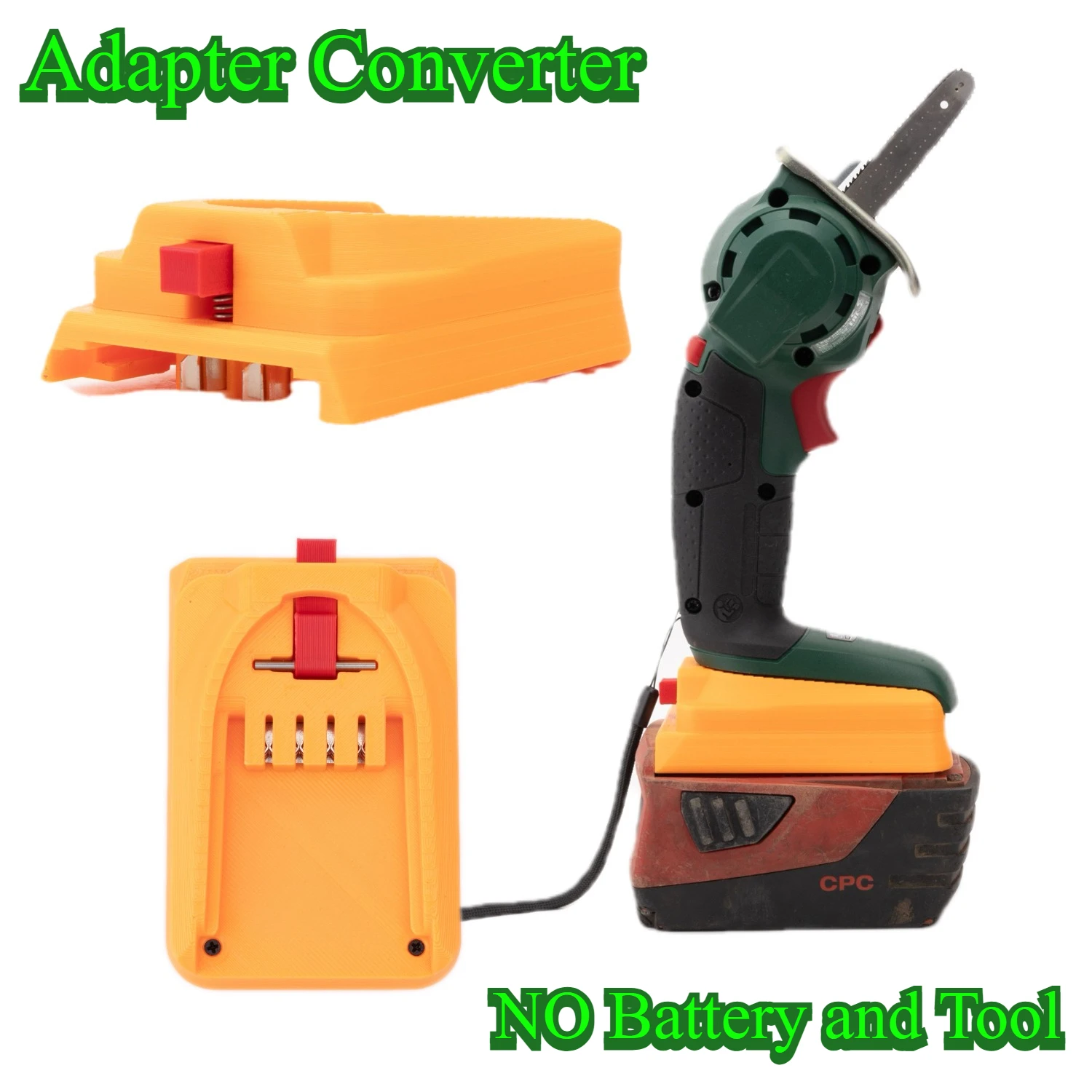 

Конвертер для старых аккумуляторов Hilti 22V B22 CPC Li-ion для преобразования в портативные электроинструменты Bosch 18V Green Version PBA Series (без аккумулятора)