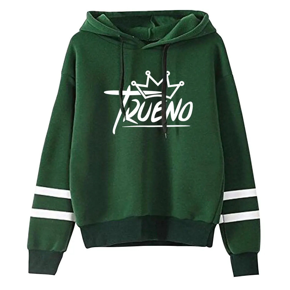 Trueno Rapper 빈티지 90년대 풀오버 Merch 까마귀 패션 스포츠 풀오버 스웨트 패션 까마귀 풀오버