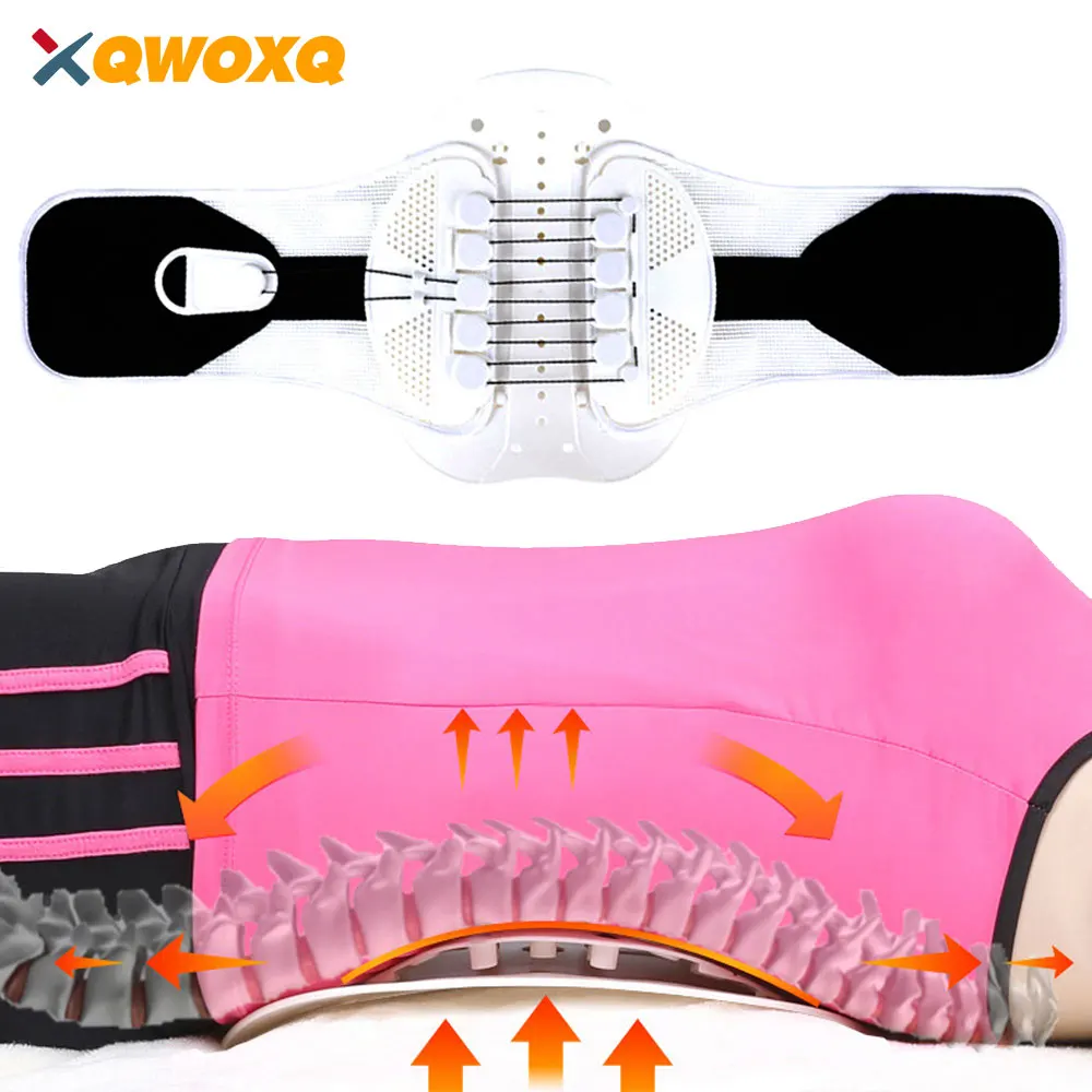 Spine Decompression Back Brace with Pulley System for Sciatica Pain, Disc Injury and After Laminectomy or Spinal Fusion Surgery