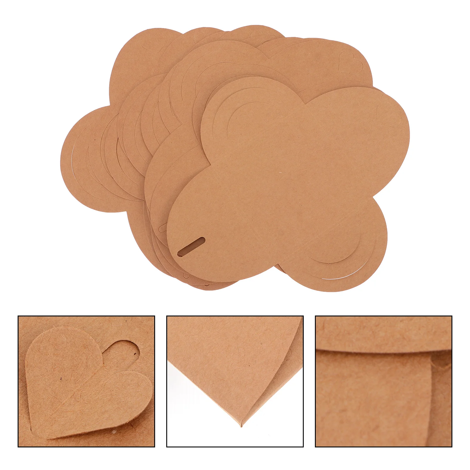 

20Pcs Kraft Paper Cd Storage Bag Multi Disc Envelope Paper Pouch Simple Durable Eco Friendly Cd Envelope Pouch