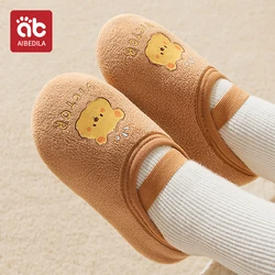 AIBEDILA Baby Toddlers Home Floor Non-slip Socks Cartoon Cotton Socks for 0-3Y Girls Boys Kids Newborn Infant Socks