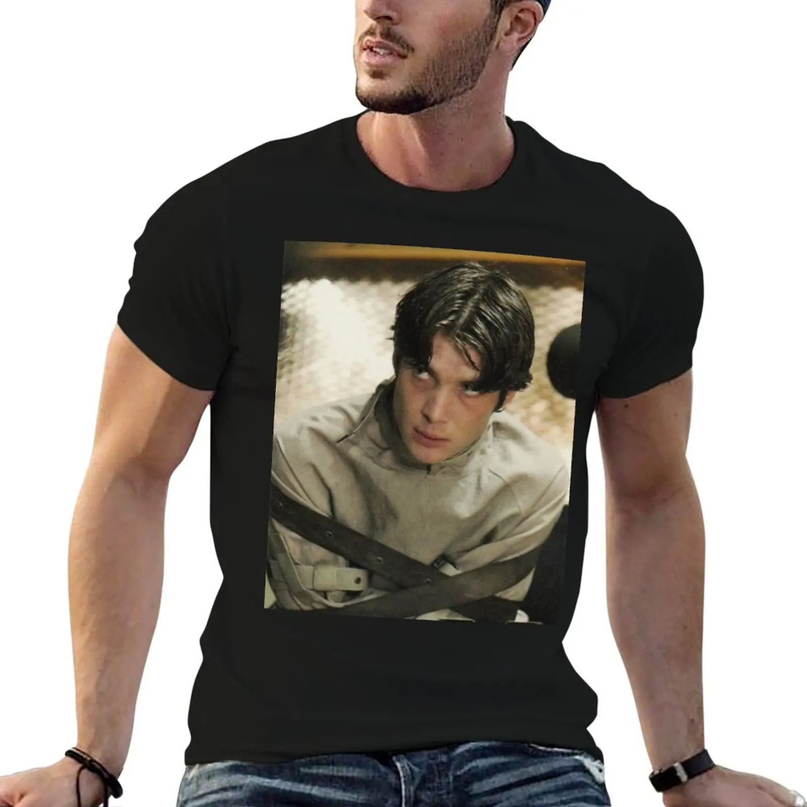 

Crazy Hot Charm: Cillian Murphy as the Enigmatic Scarecrow T-Shirt man t shirt cotton high quality t shirt man plain T-Shirt