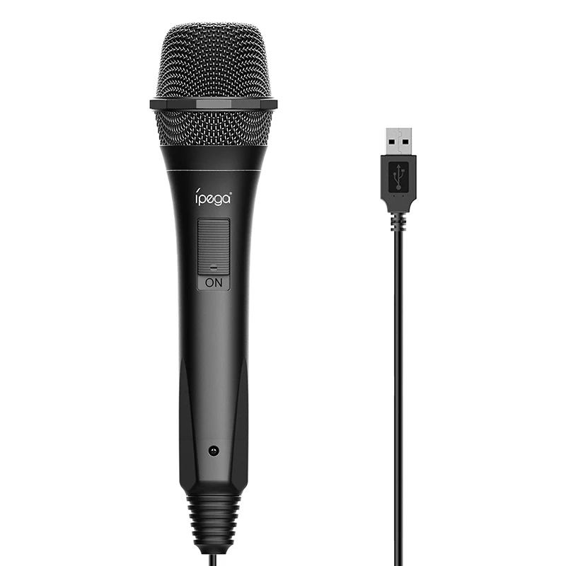 PG-9209 Karaoke portatile KTV Party Music Canto per Nintend Switch Microfono cablato con porta USB per PC PS4 XBOX One