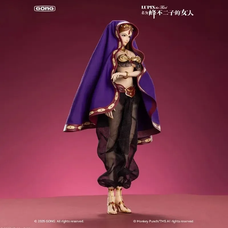 

Fujiko Action Figure from 'Lupin III Rupan Sansei' Collectible Toy with Movable Joints And Accessories Original Gong Mine Stock