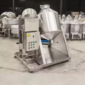 SUS304 Steel Premix Feed Additive Mixer Machine Vacuum Capable Vitamin Powder Blending and Herb/Spice Mixing Machine